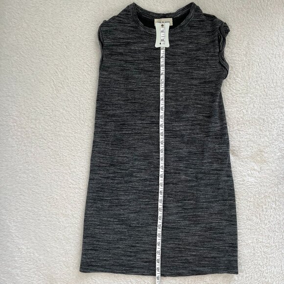 Anthropologie Cloth & Stone Gray Melange Sheath Dress - PXS - Picture 6 of 7